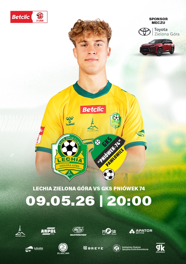 Bilety KS Lechia Zielona Góra vs GKS Pniówek 74 Pawłowice