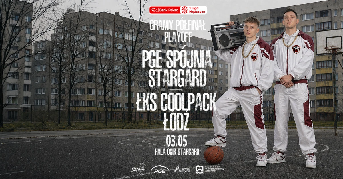 PGE Spójnia Stargard vs ŁKS Coolpack Łódź - playoff