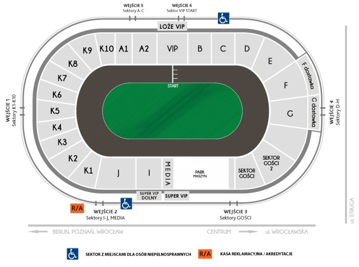 STELMET FALUBAZ Zielona Góra vs Krono-Plast Włókniarz Częstochowa